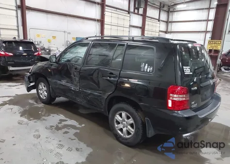 2001 Toyota Highlander V6 z USA, uszkodzony, nr VIN JTEHF21A110031694